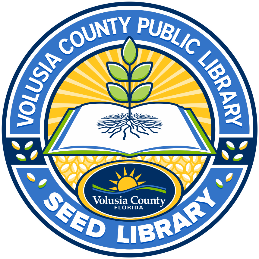 Volusia County Public Library Seed LIbrary logo